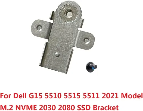 Miniatura 2 de M.2 2230 2280 SSD Disco Duro Unidad de Estado Sólido Montaje Soporte de Metal X8MY9 0X8MY9 para Dell G15 5510 5511 5515 2021 Gaming Laptop