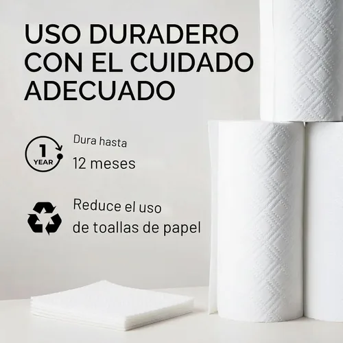 Miniatura 6 de Paños de esponja de celulosa sueca para platos, paquete de 10 paños de limpieza ecológicos, sin olor, reutilizables, para cocina, absorbente