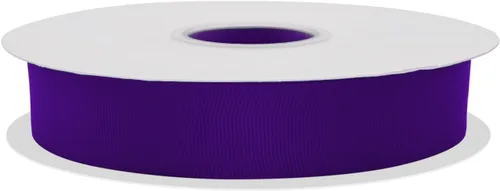 Miniatura 3 de Cinta de grogrén púrpura de 1-1/2 pulgadas x 50 yardas, para envolver regalos, muy adecuada para decoración de bodas, ramos, manualidades, costura