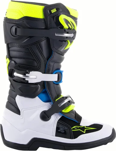 Miniatura 13 de Alpinestars Botas Tech 7S Unisex Juveniles Negro/Plata/Blanco/Oro