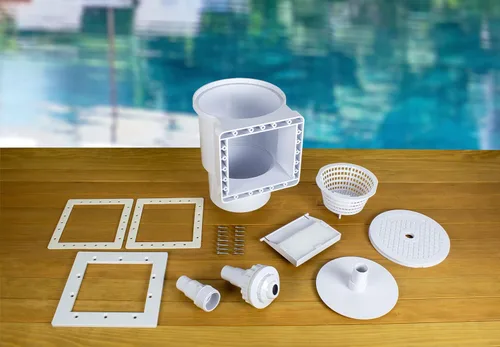 Miniatura 3 de Poolmaster 32190 Skimmer de piscina de alto perfil a través de la pared