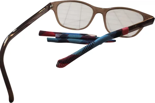 Miniatura 5 de Las fundas suaves con punta de patilla añaden color y diseños a los brazos de las gafas de sol - Paquete de dos