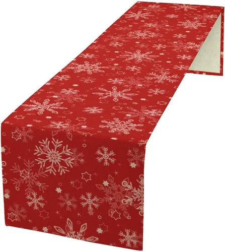 Miniatura 21 de Camino de mesa con estampado de vaca, camino de mesa estilo occidental con estampado de cuero de vaca en blanco y negro, decoración de mesa