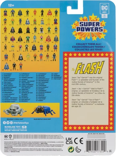 Miniatura 6 de McFarlane Toys - Figura de acción de DC Super Powers The Flash (Jay Garrick) de 4.5 pulgadas