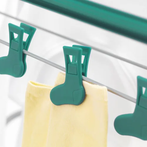 Miniatura 4 de Addis Secador de ropa plegable de lujo de 3 niveles Airer para el hogar Aqua