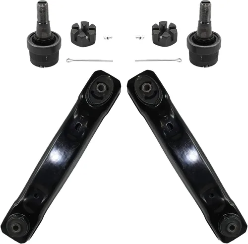 Miniatura 103 de Detroit Axle - Kit de 4 brazos de control delanteros para Ford Mustang 05-10, 2 brazos de control inferiores, 2 puntales 2005 2006 2007 2008 2009