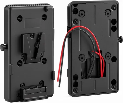 Kit adaptador de fuente de alimentación de placa de montaje de batería V-Lock D-tap para Sony, Anton Bauer