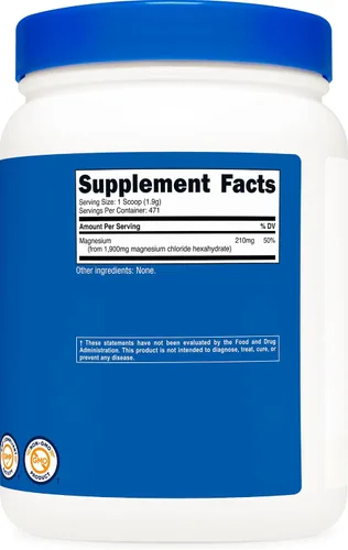 Miniatura 5 de Nutricost Cloruro de magnesio (2 libras) - Sin gluten, vegetariano, sin OMG