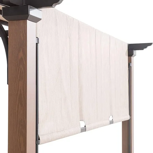 Miniatura 4 de Ontheway Toldo de repuesto para pérgola independiente A+R vendido en Lowe's,10x10ft #L-PG152PST-B (tamaño: 200" (L) x 103" (W)) Beige