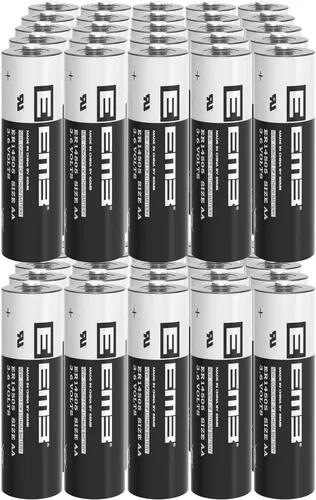 Miniatura 9 de EEMB 10Pack ER14505 3.6V AA Lithium Battery 2700mAh Li-SOCL₂ Non-Rechargeable Batteries SB-AA11 LS14500 TL-5903 SL-360 14500 ER14500 for Door Gate