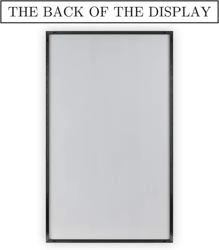 Miniatura 7 de ZHOWI - Espejo de tamaño de cuerpo completo, con marco de metal, para montar, reclinar o colgar en la pared del dormitorio, la sala de estar