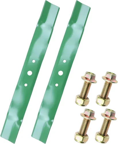 Miniatura 24 de Paquete de 3 cuchillas de cortacésped 115-5059-03 con pernos de hoja para Toro MX5000 MX5025 MX5050 MX5060 SW5000 Reemplazo Toro Timecutter 50