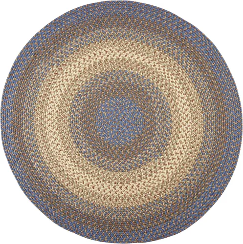 Miniatura 15 de Rhody Rug Easy Living EL33 Taupetone - Alfombra ovalada trenzada de 4 x 6 pies, decoración del hogar, tapete para piso o dormitorio, de fácil