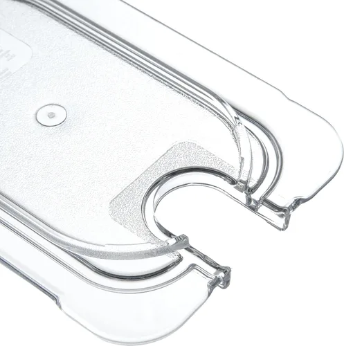 Miniatura 3 de Carlisle FoodService Products StorPlus StorPlus - Tapa universal de policarbonato con muescas, superficie plana con muescas, transparente
