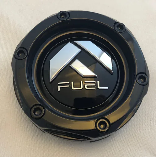 Miniatura 3 de FUEL offroad Tapa central de rueda negra brillante (cantidad 1) # 1003-46b