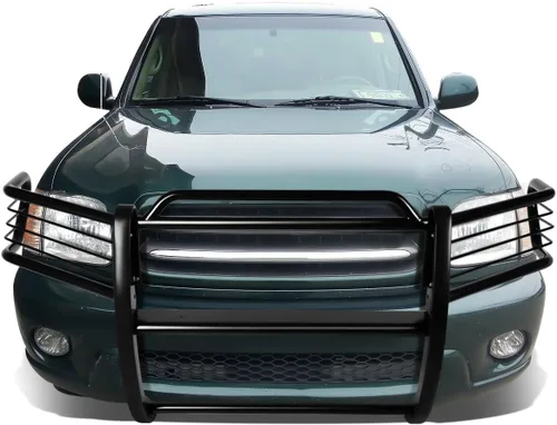 Miniatura 5 de DNA MOTORING GRILL-G-059-BK - Protector de rejilla para parachoques delantero, color negro, compatible con Sequoia 01-07