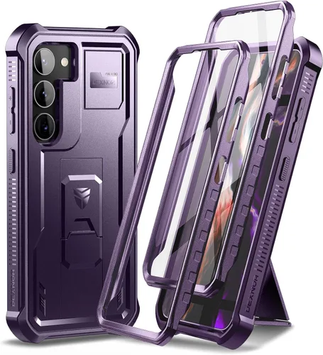 Miniatura 10 de Dexnor Funda de cuerpo completo para Samsung Galaxy S23 Plus 5G/6.6 pulgadas, marco frontal extra, protección de grado militar, protector