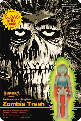 Miniatura 8 de Super7 Return of The Living Dead Tarman (Monster Glow) - Figura de acción de Return of The Living Dead de 3.75 pulgadas, coleccionables clásicos