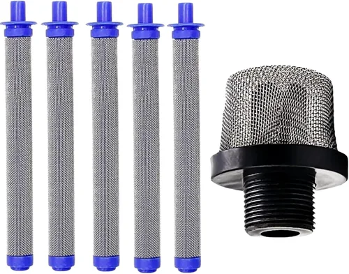 Miniatura 9 de Juego de filtros de repuesto para filtros rociadores de pintura Graco, incluye 1 paquete 288716 de rosca de filtro de entrada de 3/4 pulgadas y 3