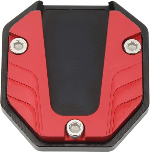 Placa de soporte de motocicleta, placa universal de aleación de aluminio para motocicleta, placa de extensión de soporte lateral de alta Azul