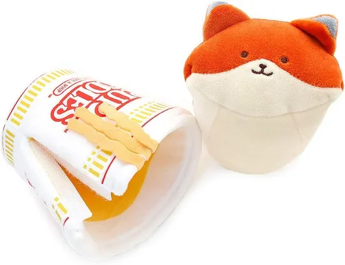 Miniatura 3 de Anirollz Juguete de peluche – Manta oficial de Nissin Cup Fideos Roll Outfitz Doll Suave, esponjoso, cálido, lindo, cómodo, seguro, almohada