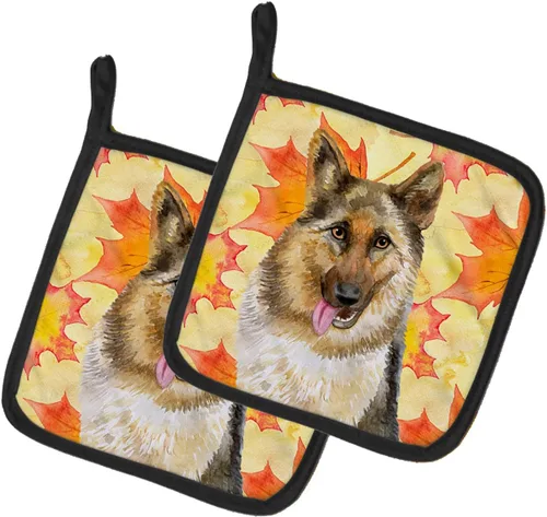 Miniatura 256 de Caroline's Treasures BB9655PTHD - Juego de soportes para ollas de cocina resistentes al calor, almohadillas calientes para horno, 7 1/2 x 7 1/2