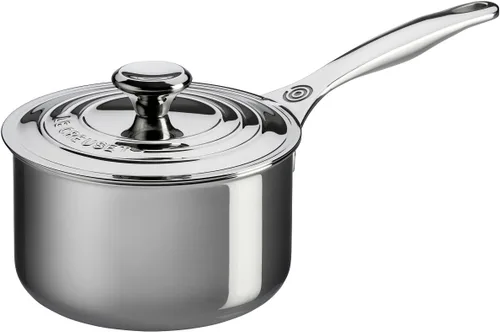Miniatura 9 de Le Creuset Cacerola de acero inoxidable de tres capas de 2 cuartos de galón