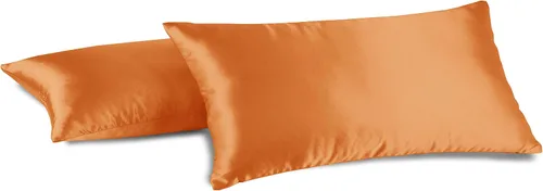 Miniatura 5 de Creativa y colorida brillante satin de imitación / Funda de Almohada, Multicolor