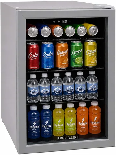 Miniatura 11 de Frigidaire EFMIS164 Refrigerador para bebidas con puerta de vidrio, capacidad para 60 latas
