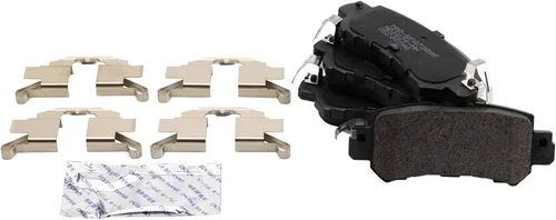 Miniatura 2 de Rear Brake Pad and Rotor Set Semi Metallic Rotors Calipers Compatible with 2016-2018 Mazda CX-3
