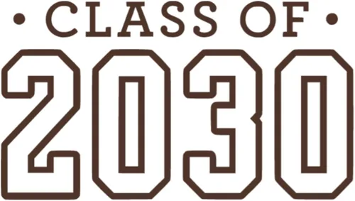Miniatura 10 de Class of 2030 Iron On Decal, Senior Class Shirt Patch, Heat Transfer, HTV Graphic Tshirt Sticker, DIY Crafts, Pick Size Color, Iron-On Almost Gold