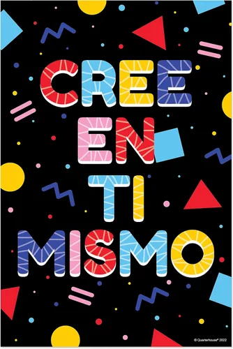 Miniatura 9 de Quarterhouse Paquete de 10 carteles motivacionales en español (ilustrados), materiales de aprendizaje en el aula de español para estudiantes