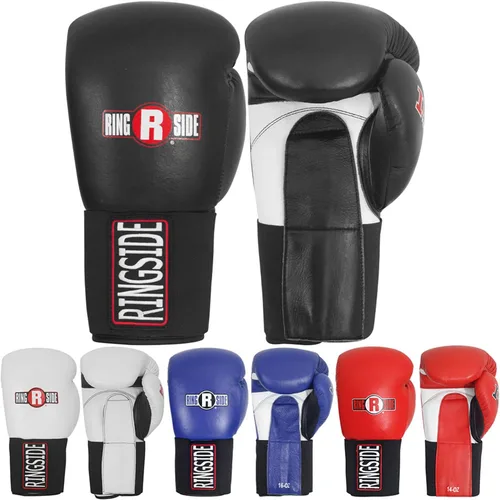 Guantes de boxeo de entrenamiento y sparring Ringside IMF Tech con cierre de velcro