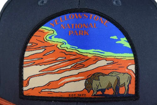 Miniatura 6 de Colección Snapback de sombrero de cuerda trenzada National Park