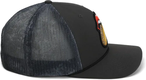 Miniatura 6 de Paramount Outdoors Lengua de trucha Pesca con mosca Trucha Marrón Trucha 6 paneles Tapa de cuerda Gorra de pesca con mosca