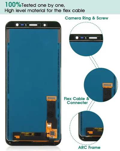 Miniatura 6 de Reemplazo de pantalla para Samsung Galaxy J6 2018 / Galaxy On6 J600 J600L J600N J600G/DS J600F/DS 5.6 pulgadas pantalla LCD táctil digitalizador