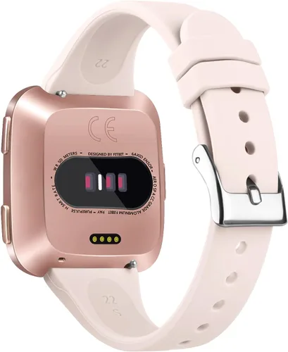 Miniatura 7 de Tobfit Pack 3 bandas delgadas compatibles con Fitbit Versa 2 Bands/Fitbit Versa/Fitbit Versa Lite/SE, pulsera de repuesto de silicona para hombres