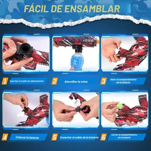 Miniatura 4 de 2 Juego de Lanzador de Bolas de Agua Eléctrico, Juegos de Equipo al Aire Libre, Regalo de Navidad, Halloween, Cumpleaños, Año Nuevo para Mayores