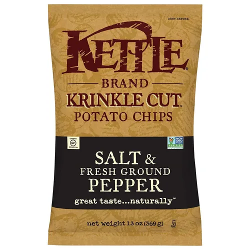 Miniatura 76 de Kettle Brand Papas Fritas, Backyard Barbeque Kettle Chips, Bolsa de Aperitivos, 1.5 Oz