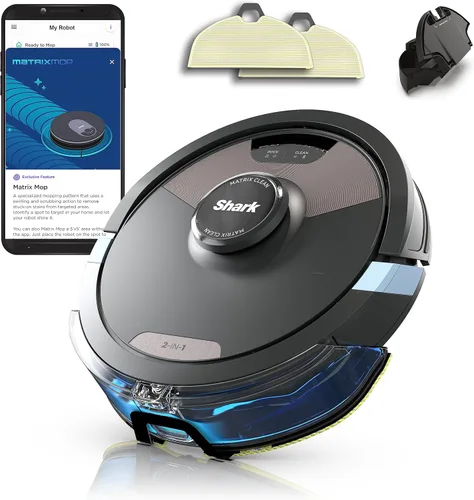 Miniatura 14 de Shark PowerDetect Robot Aspiradora con base autovaciante con tecnología NeverStuck, limpieza profunda automática en alfombras y suelos duros
