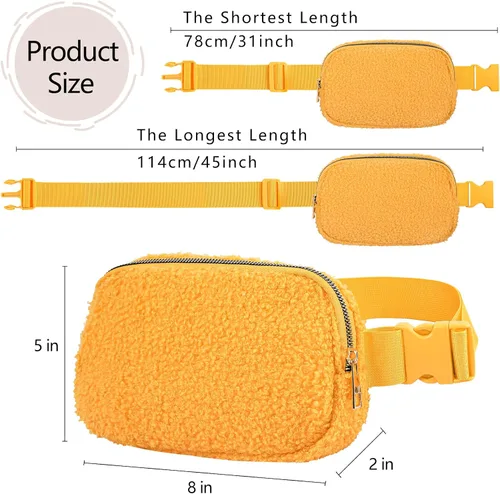 Miniatura 106 de Riñonera cruzada para mujeres y hombres, bolsa para cinturón para senderismo con correa ajustable, riñonera para correr, entrenamiento, deportes