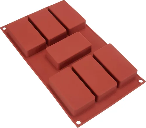 Miniatura 3 de Silikomart Formas de molde de silicona de la colección clásica, ladrillo poco profundo, grande