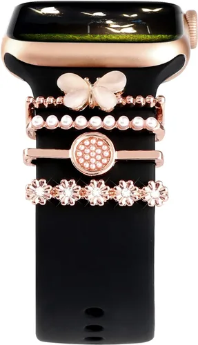 Miniatura 7 de Correas decorativas para reloj compatibles con Apple Watch de 1.496 pulgadas, 1.575 pulgadas, 1.614 pulgadas, 1.654 pulgadas, 1.732 pulgadas, 1.772