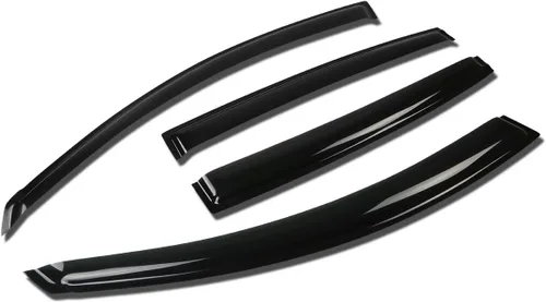 Miniatura 13 de Auto Dynasty Protectores de lluvia con cinta adhesiva compatible con Juke F15 2011-2016 4 piezas deflector de visera de ventana 12 13 14 15