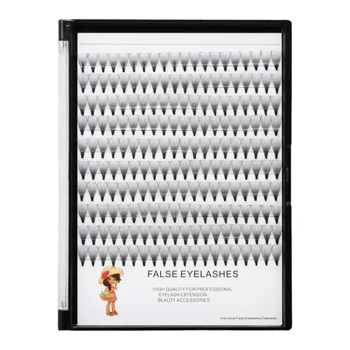Miniatura 10 de → VAYATOR - 200 racimos de pestañas postizas rizadas D de 0.394-0.709 in para elegir, pestañas postizas de volumen ruso, 6D/10D/12D/14D/20D