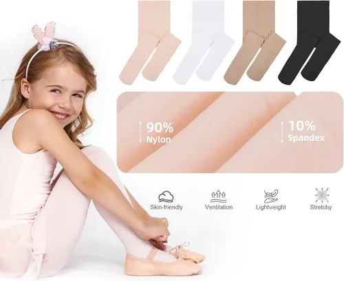 Miniatura 29 de Mallas de ballet para niñas, leggings atléticos, pantalones de Grinch, suaves para bebés y niñas, mallas elásticas para bebés