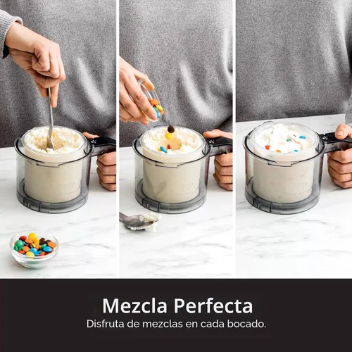 Miniatura 7 de SharkNinja NC301 CREAMi - Máquina para hacer helados 7 en 1 con 7 modos personalizados de golosinas congeladas y fácil preparación de golosinas en 3