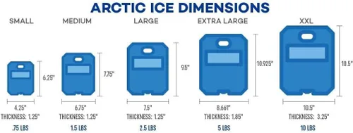Miniatura 3 de Arctic Ice Chillin' Brew Series Long Lasting Reusable Ice Pack - Freezes at 28° Fahrenheit - Designed to Keep Beverages Colder Than Ice