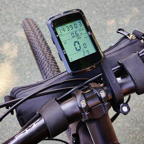 Miniatura 9 de Computadora de bicicleta GPS, computadora de ciclismo inalámbrica con pantalla 2.4, retroiluminación, velocímetro odómetro de bicicleta, 28 horas