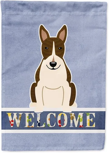 Miniatura 269 de Caroline's Treasures BB5622GF Airedale - Bandera de bienvenida para jardín, bandera decorativa para patio, exteriores, patio, parterres